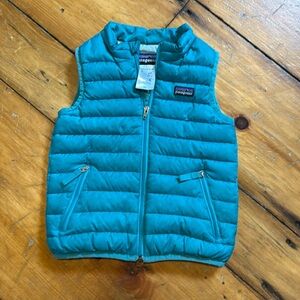 3T Patagonia Puffer Vest, Teal